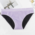 LEVEL 8035 Medium Days 4 Layers Absorbent Leak Proof Bikini Women Underwear Cotton Menstrual Period Panties